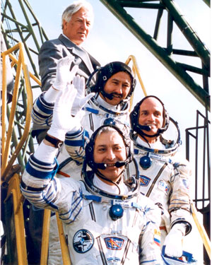 Космонавты. 2001 год
