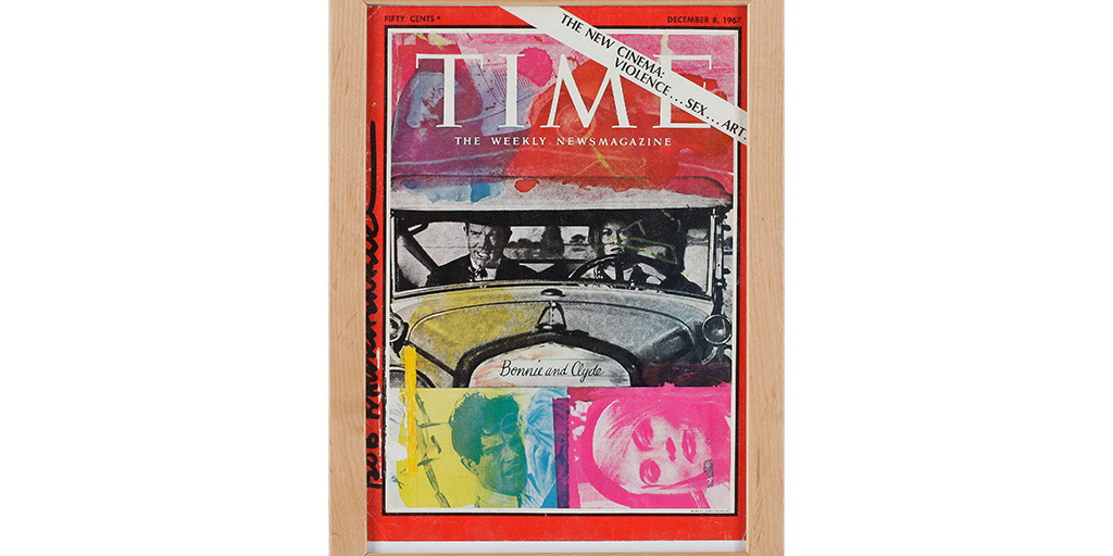 Обложка Time с кадром из фильма Артура Пенна «Бонни и Клайд», 1967. Источник: www.bukowskis.com